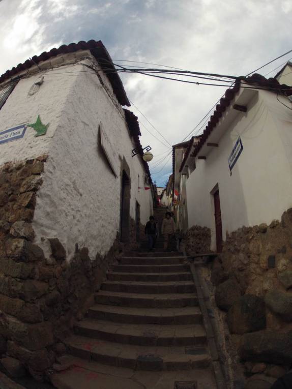 Os simpáticos caminhos do bairro de San Blas, em Cusco, no Peru